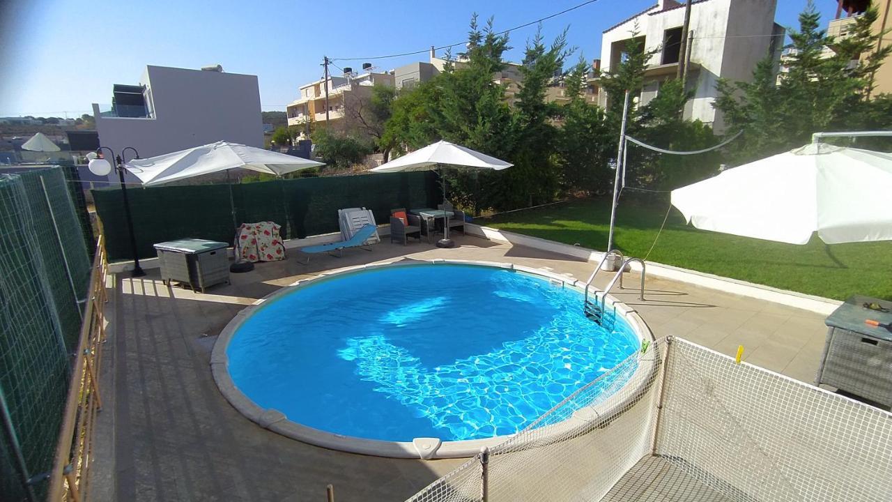Thanasis Villa Kounoupidhianá Exteriér fotografie