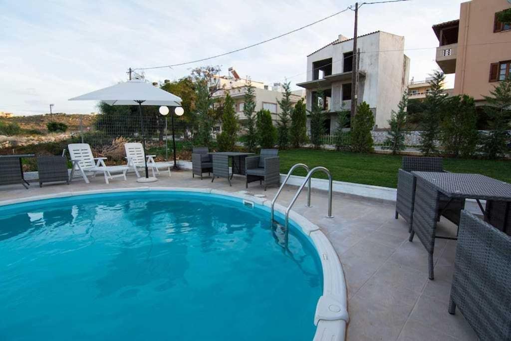 Thanasis Villa Kounoupidhianá Exteriér fotografie